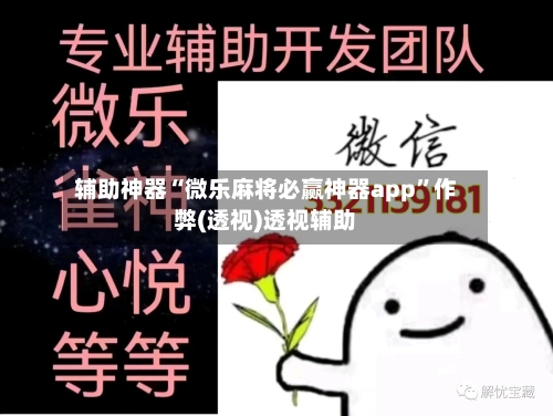 辅助神器“微乐麻将必赢神器app”作弊(透视)透视辅助-第2张图片