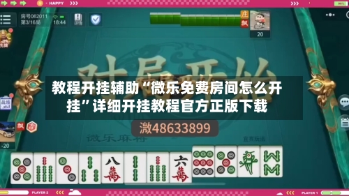 教程开挂辅助“微乐免费房间怎么开挂”详细开挂教程官方正版下载