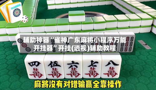 辅助神器“雀神广东麻将小程序万能开挂器”开挂(透视)辅助教程-第2张图片