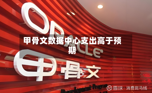 甲骨文数据中心支出高于预期-第2张图片