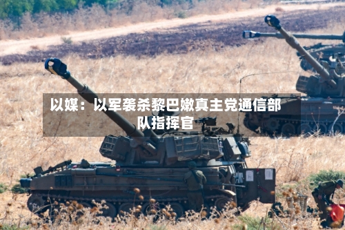 以媒：以军袭杀黎巴嫩真主党通信部队指挥官