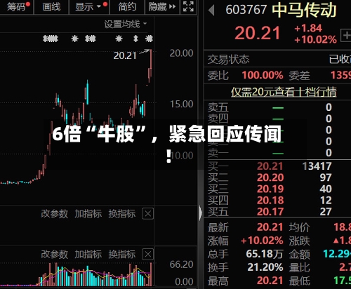 6倍“牛股”，紧急回应传闻！