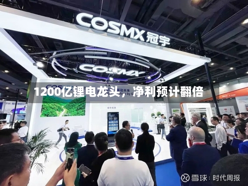 1200亿锂电龙头，净利预计翻倍