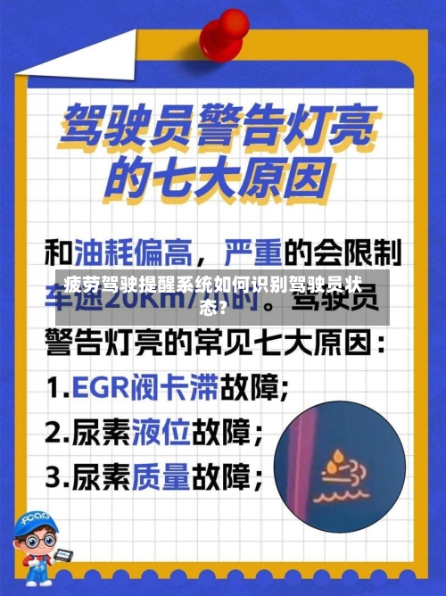 疲劳驾驶提醒系统如何识别驾驶员状态?-第2张图片