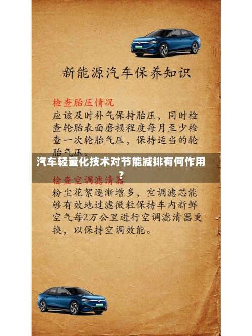 汽车轻量化技术对节能减排有何作用?-第3张图片