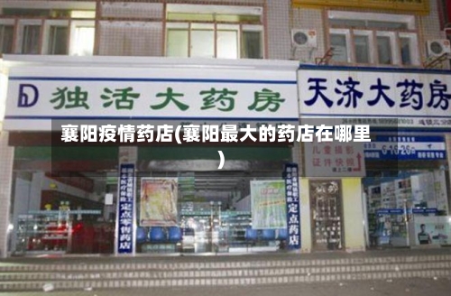 襄阳疫情药店(襄阳最大的药店在哪里)-第2张图片