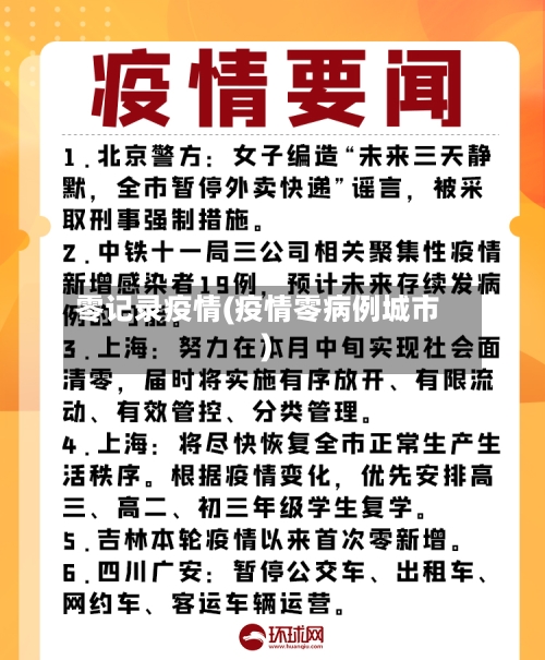 零记录疫情(疫情零病例城市)