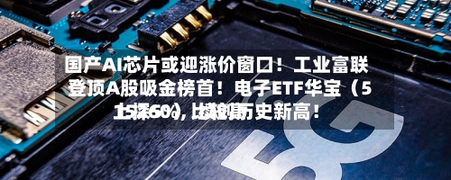 国产AI芯片或迎涨价窗口！工业富联登顶A股吸金榜首！电子ETF华宝（515260）比较高上探5%	，续创历史新高！-第3张图片