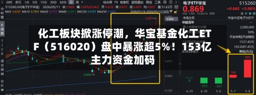 化工板块掀涨停潮	，华宝基金化工ETF（516020）盘中暴涨超5%！153亿主力资金加码-第3张图片