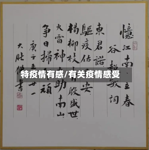 特疫情有感/有关疫情感受-第2张图片