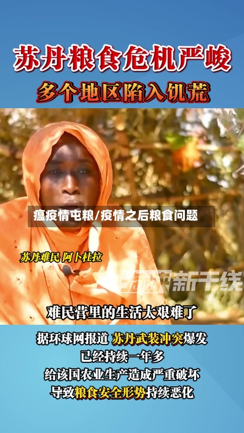 瘟疫情屯粮/疫情之后粮食问题