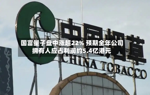 国富量子盘中涨超22% 预期全年公司拥有人应占利润约5.4亿港元-第2张图片