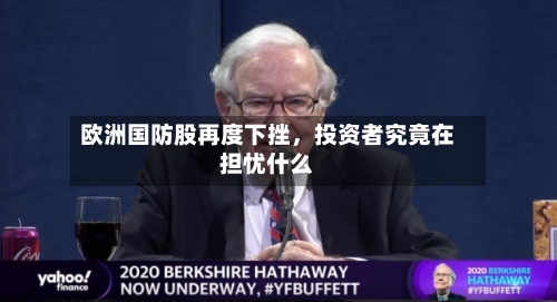 欧洲国防股再度下挫，投资者究竟在担忧什么-第2张图片