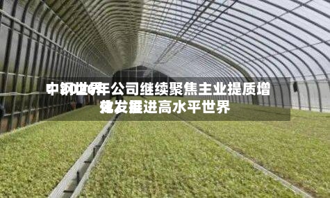 中钢世界：2026年公司继续聚焦主业提质增效，推进高水平世界化发展-第2张图片