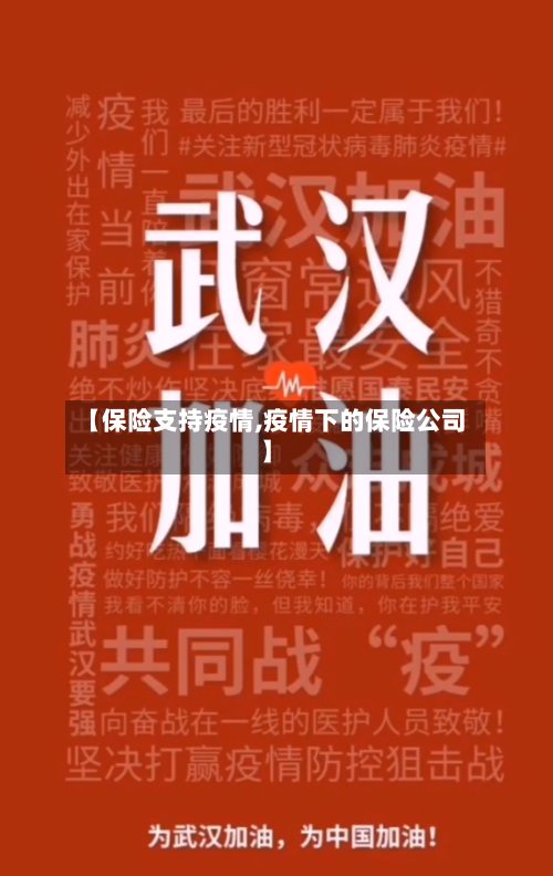 【保险支持疫情,疫情下的保险公司】