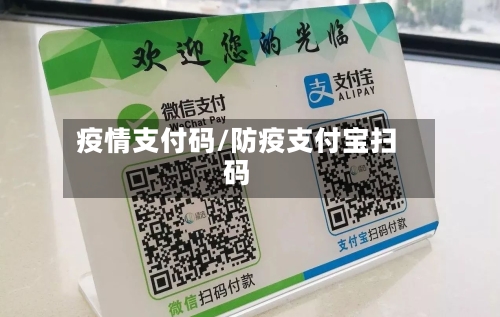 疫情支付码/防疫支付宝扫码-第3张图片