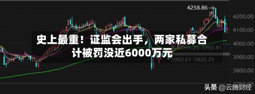 史上最重！证监会出手，两家私募合计被罚没近6000万元-第3张图片